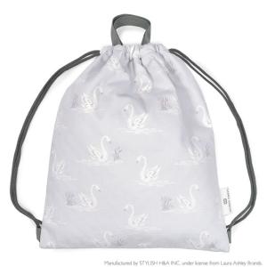 LAURA ASHLEY ナップサック キルティング Swans