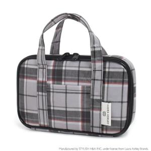 LAURA ASHLEY 裁縫 ソーイングバッグ Highland check