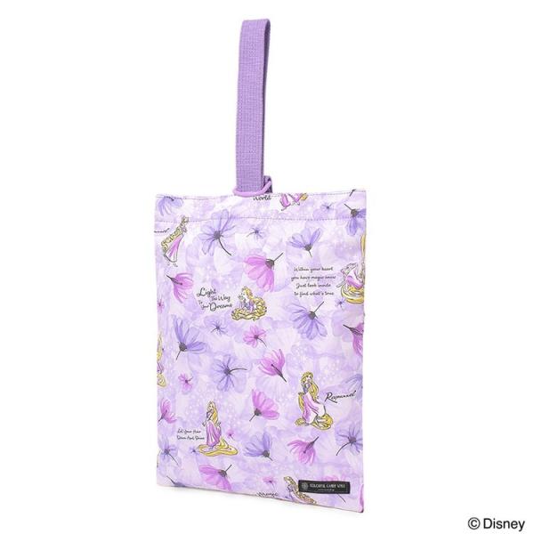 ディズニー シューズケース キルティング ネームタグ付き  Rapunzel  PRINCESS  ...