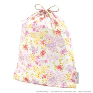 ゆうパケット対応 LAURA ASHLEY 巾着 大 体操服袋 Amelie
