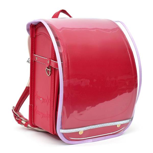 予約対象商品： ランドセルカバー 反射材 リフレクター 付き 透明・クリアラベンダー 雨 撥水 クリ...