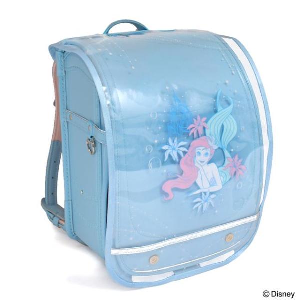 ディズニー ランドセルカバー 反射材 リフレクター 付き クリアデザインタイプ Ariel  THE...