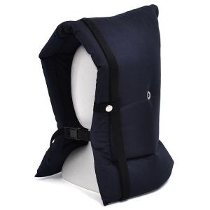 防災頭巾 椅子固定ゴム付き ディープネイビー 小学生 幼児 防災ずきん 小学校 ぼうさいずきん用 座布団 幼稚園 受験 子供 小学生