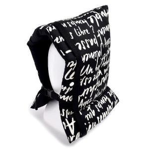 防災頭巾 椅子固定ゴム付き ラ・パリジェンヌ 小学生