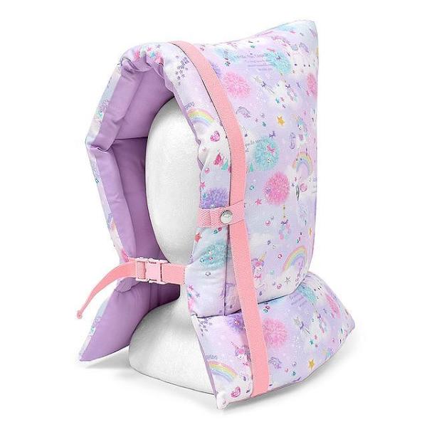 防災頭巾 椅子固定ゴム付き ユニコーンファンタジー 小学生 幼児 防災ずきん 小学校 ぼうさいずきん...