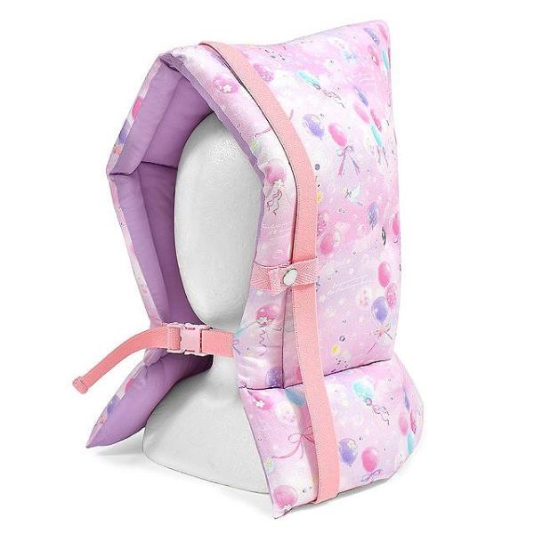 防災頭巾(椅子固定ゴム付き) パステルバルーン 小学生 幼児 防災ずきん 小学校 ぼうさいずきん用 ...