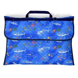 防災頭巾カバー キルティング 背板幅36cmタイプ ブルーラグーン 背もたれ 座布団 防災ずきん カバー 幼稚園 小学校 子供 小学生