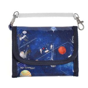 キッズウォレット 財布 未来の惑星探査と宇宙船お財布