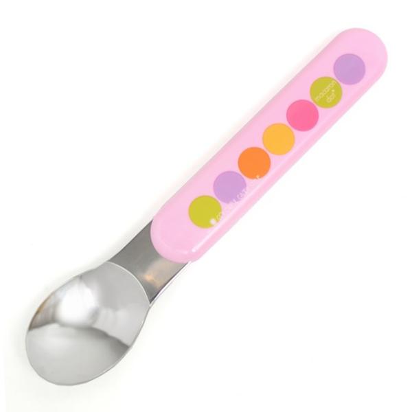 スプーン マカロンドット 子供用 こども 子供 幼稚園 ゆうパケット配送