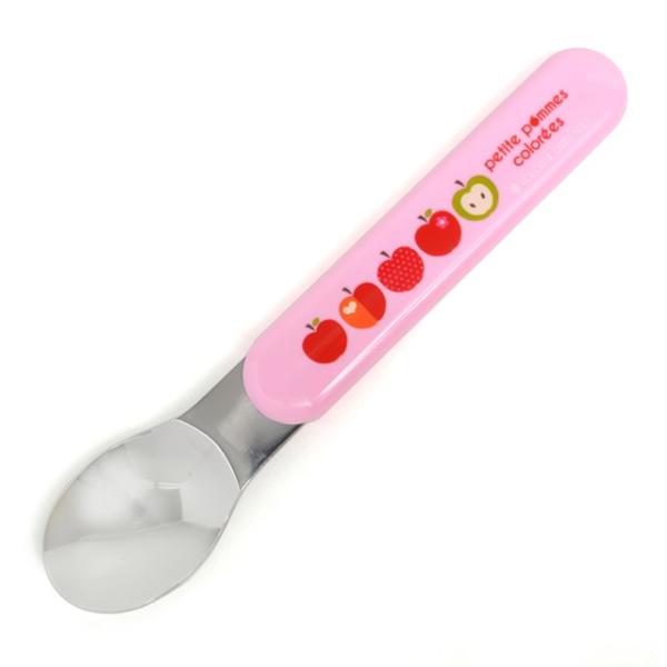 スプーン おしゃれリンゴのひみつ 子供用 こども 子供 幼稚園 ゆうパケット配送