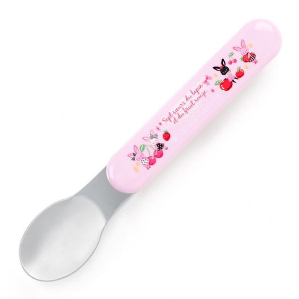 スプーン うさちゃんのスウィートベリーガーデン 子供用 こども 子供 幼稚園 ゆうパケット配送