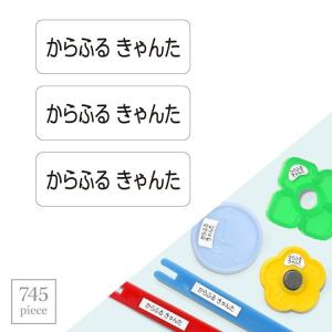 お名前シール my目じるし 算数セット 745ピース デイジー・レッド 代引