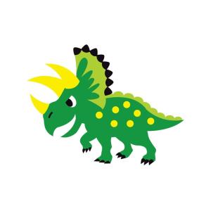 お名前シール my目じるし 撥水タイプ 375ピース トリケラトプス 代引不可 入園準備 入学準備 名前 ラベル シール 子供 小学生 ゆうパケット配送