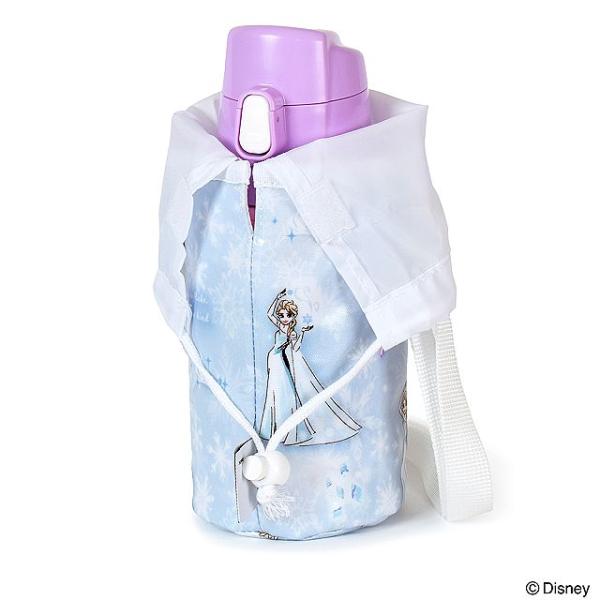ディズニー 水筒カバー スモールタイプ Elsa FROZEN エルサ ショルダー 子供 肩掛け 水...
