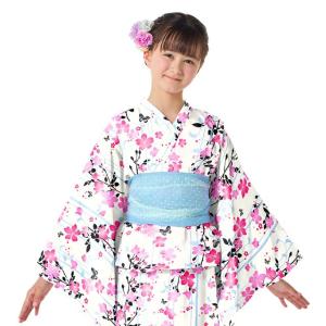 量*子様 浴衣ドレス アイドル衣装花柄フリル付き浴衣・帯セット 浴衣ドレス アイドル衣装花柄フリル付き浴衣・帯セット 着物・浴衣