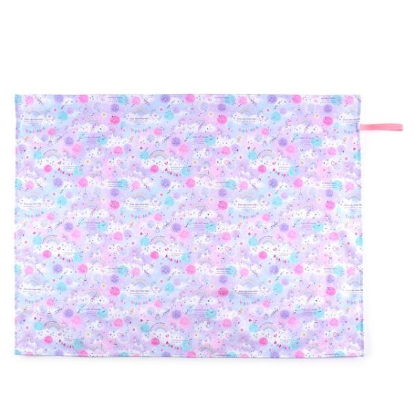 レジャーシート 2〜3人用 90cm×120cm 撥水・軽量タイプ ユニコーンファンタジー 幼稚園 ...