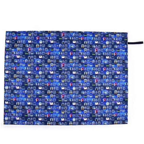 レジャーシート 2〜3人用 (90cm×120cm)  撥水・軽量タイプ 電車の顔コレクション ※J...