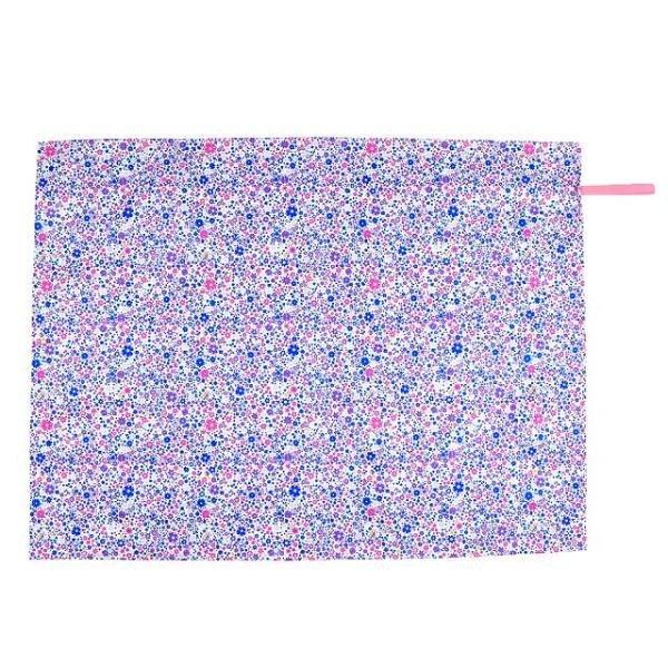 レジャーシート 2〜3人用 (90cm×120cm) 撥水・軽量タイプ フラワー模様のエアリーシャワ...