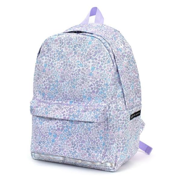 リュックサック チェストベルト リフレクター 撥水タイプ フローラルオアシス 小学生 キッズ 通園 ...