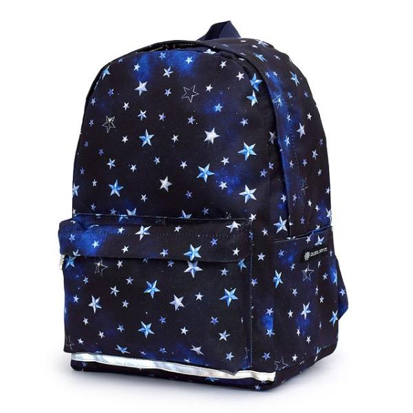 リュックサック(チェストベルト付き) リフレクター付き 撥水タイプ スターリングシルバー 小学生 キ...