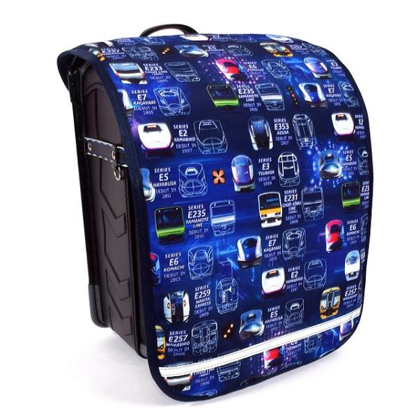 ランドセルカバー 撥水・軽量タイプ 反射材(リフレクター)付き 電車の顔コレクション ※JR東日本商...