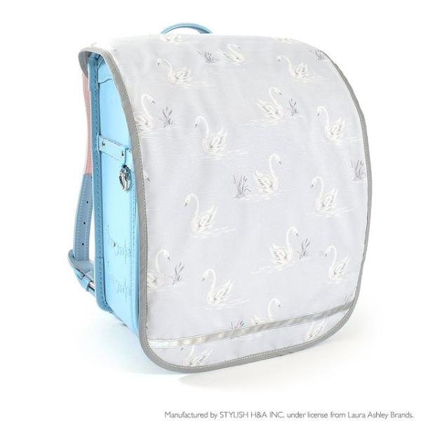LAURA ASHLEY ランドセルカバー 反射材 リフレクター 付き 撥水・軽量タイプ Swans...