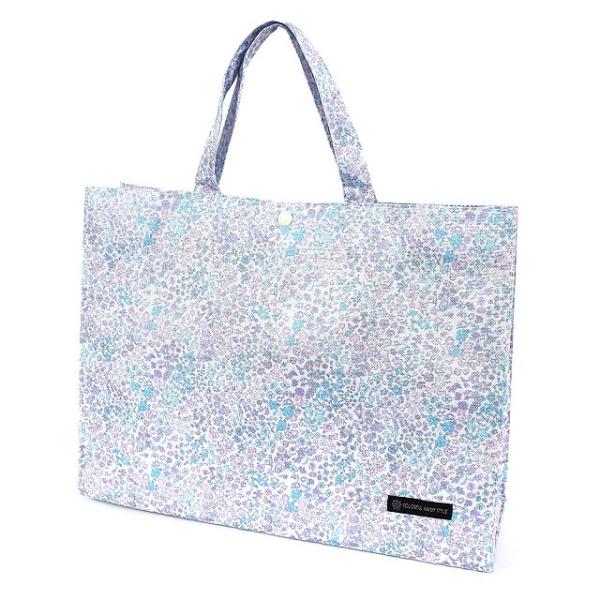 プールバッグ (スクエアタイプ)  撥水・軽量タイプ フローラルオアシス