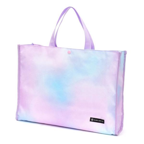 プールバッグ スクエアタイプ  撥水・軽量タイプ オーロラカラー 防水 レッスンバッグ 水泳バッグ ...