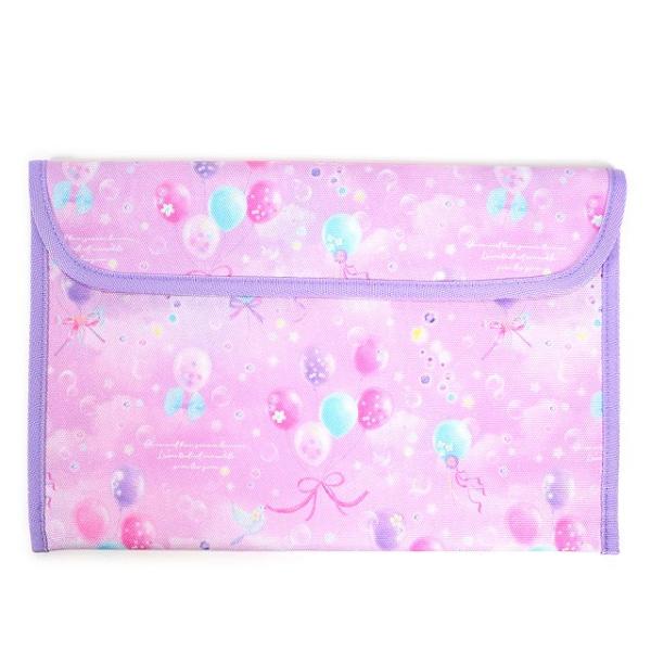 連絡袋 B5サイズ 撥水・軽量タイプ パステルバルーン 連絡帳袋 連絡帳ケース 子供 小学生 連絡帳...