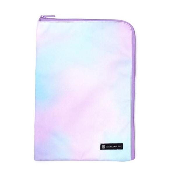 連絡袋 A4サイズ 撥水・軽量タイプ オーロラカラー 連絡帳入れ 連絡帳袋