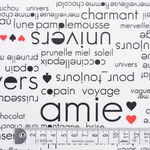 メッセージ・ホワイト オックス生地 入園入学 入園準備 入学準備 入園グッズ 手作り ゆうパケット配...