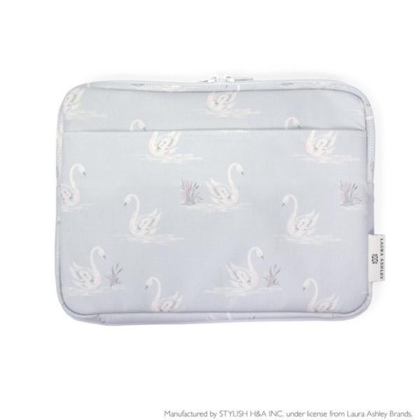 LAURA ASHLEY パソコンケース 11.6インチ Swan