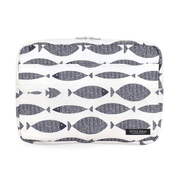 パソコンケース 13.3インチ ブルーフィッシュ フィッシュ 魚柄 ノートパソコン パソコン PC ...