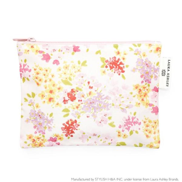 LAURA ASHLEY フラットポーチ Amelie レディース ポーチ 化粧品入れ 小物入れ ゆ...