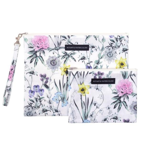 メッシュポーチセット ボタニカルガーデン メッシュポーチ メイクポーチ おしゃれ かわいい