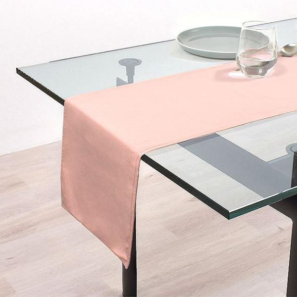 テーブルランナー・テーブルセンター 30cm×130cm リバーシブルタイプ 綿100% 無地オック...