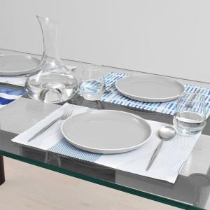 ランチョンマット 2枚セット 30cm×45cm ラミネートタイプ 無地オックス