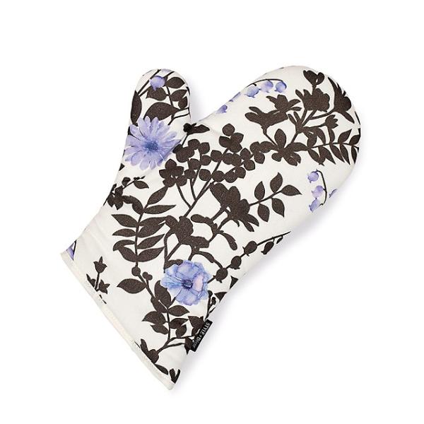 ミトン リリーオブザバレー ホワイト 花柄 おしゃれ 手袋 キッチン 耐熱 鍋つかみ