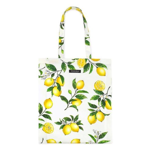 トートバッグ a3 布製 折りたたみ コンパクト シトラスレモン イエロー レモン フルーツ トート...