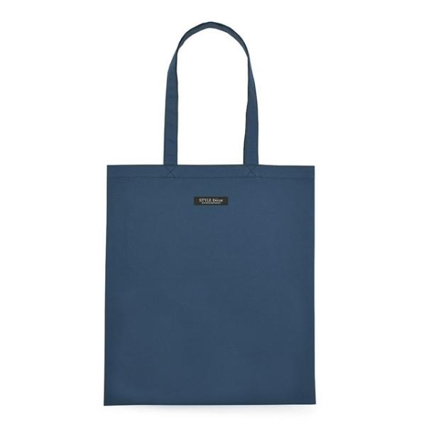 トートバッグ a3 布製 折りたたみ コンパクト 無地オックス・ネイビーブルー ネイビー 紺 トート...