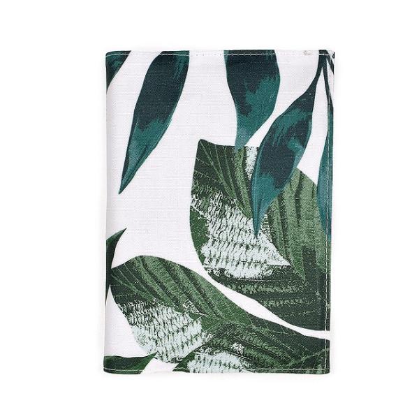 母子手帳カバー ボタニカルリーフ リーフ ボタニカル ナチュラル a6 母子手帳 ケース ブックカバ...