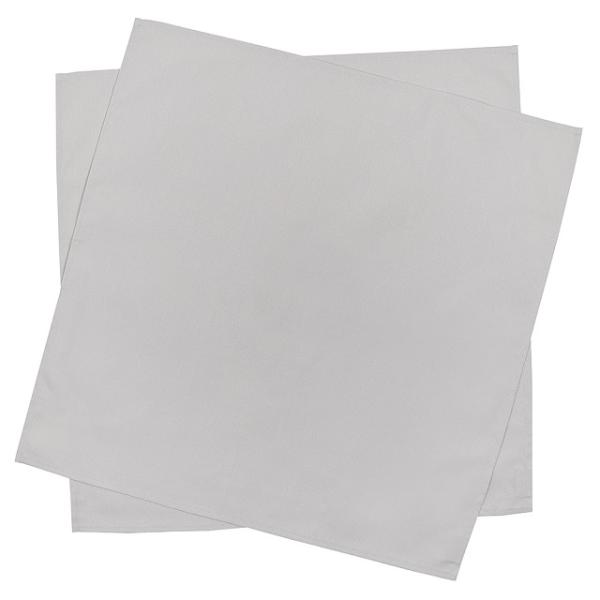 テーブルナプキン／トーション 2枚セット 無地オックス・フロストグレイ グレー 無地 シンプル ひざ...