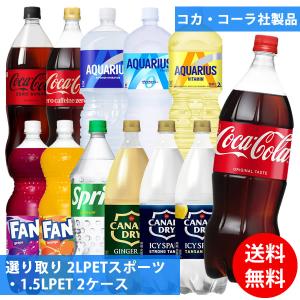 Coca Cola（コカコーラ） コカコーラ社 2LPETスポーツ・1.5LPET×6本 1