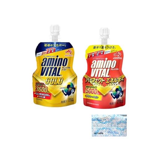 アミノバイタル フルマラソン用補給食セット エネルギー補給 サプリ ジェル 2種2点セット(パーフェ...