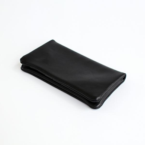 財布 長財布 レディース ブラック CLASKA クラスカ 山羊革 ゴートスキン 上質 日本製 DE...