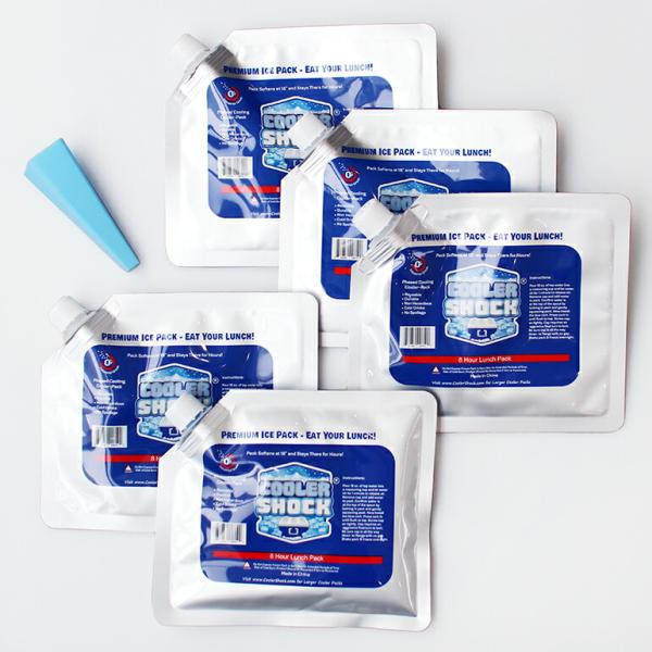 保冷剤 長時間 長持ち 強力 コンパクト クーラーボックス アウトドア 防災 クーラーショック 5個...