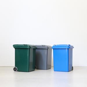 ごみ箱 ゴミ箱 18L キャスター付き プラスチック 蓋 フタ 屋内 屋外 ダルトン DULTON トラッシュカン PLASTIC TRASH CAN｜cdcstores