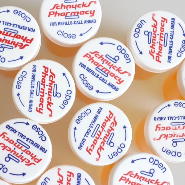 PILL CASESchnucks Pharmacy ピルケース アメリカ オレンジ 筒型 薬 サプ...