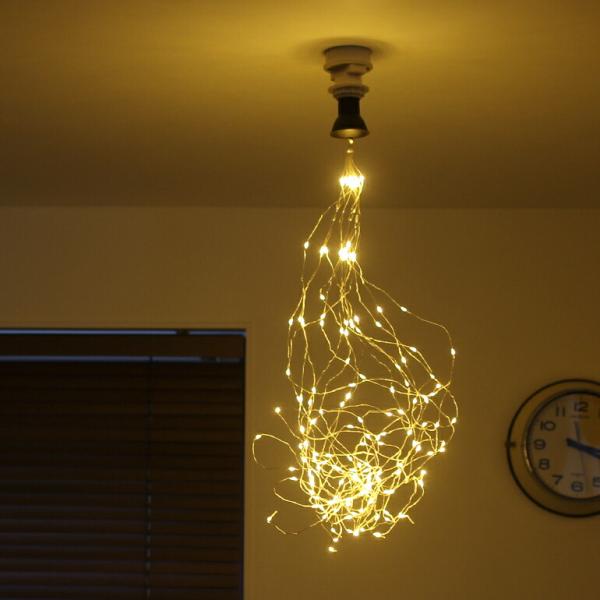 ガーランドライト イルミネーション LED 屋内 クリスマス 1m SWAN スワン スワンバルブス...