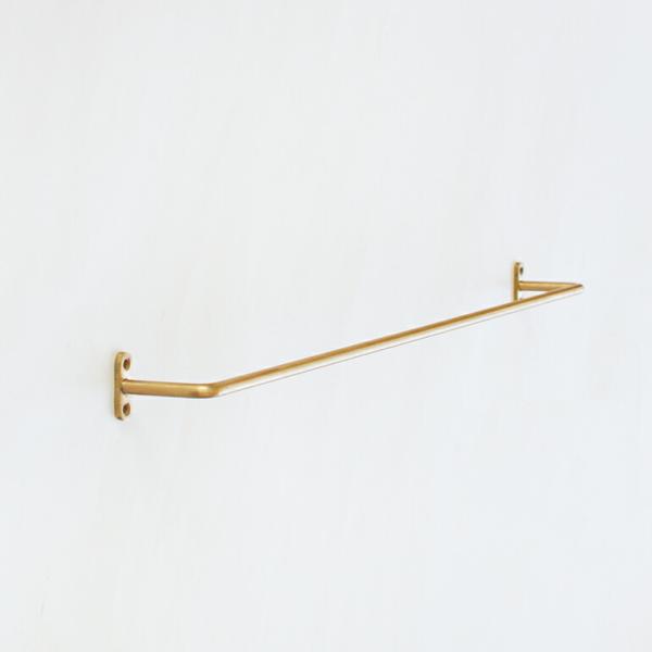 タオルハンガー 壁付けハンガー ツールハンガー フェイスタオル 真鍮 ゴールド インテリア DIY ...